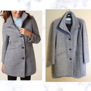 Petite Wool Blend Relaxed Fit Coat - size XXL / 18